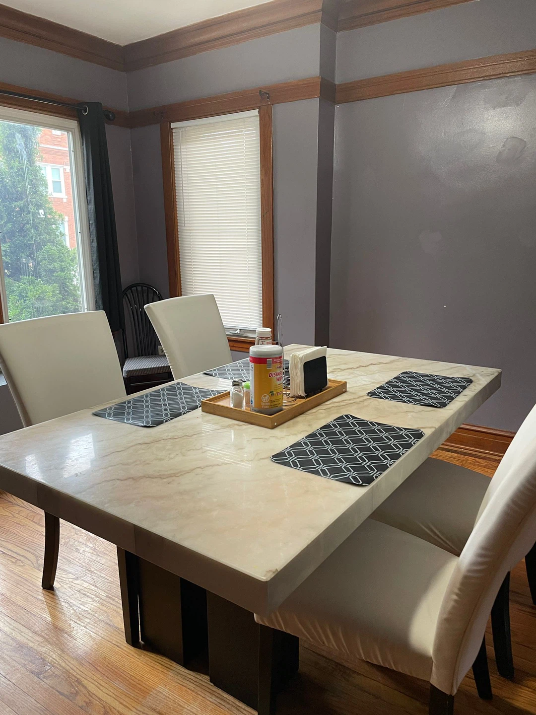 Dining table with 4 chairs - photo 5