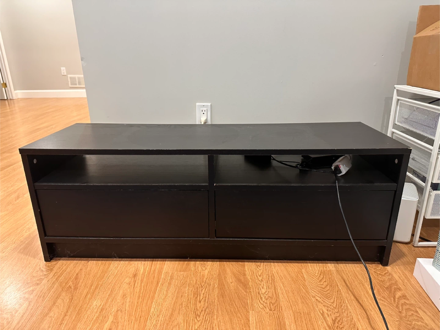 TV unit with 2 drawers - photo 2