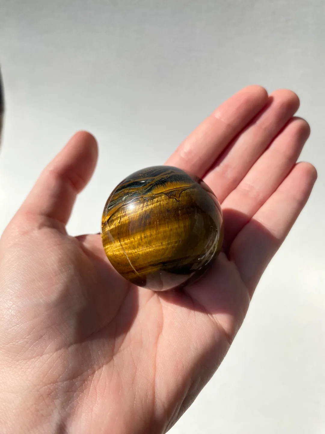 Tiger eye sphere image indicator(2)