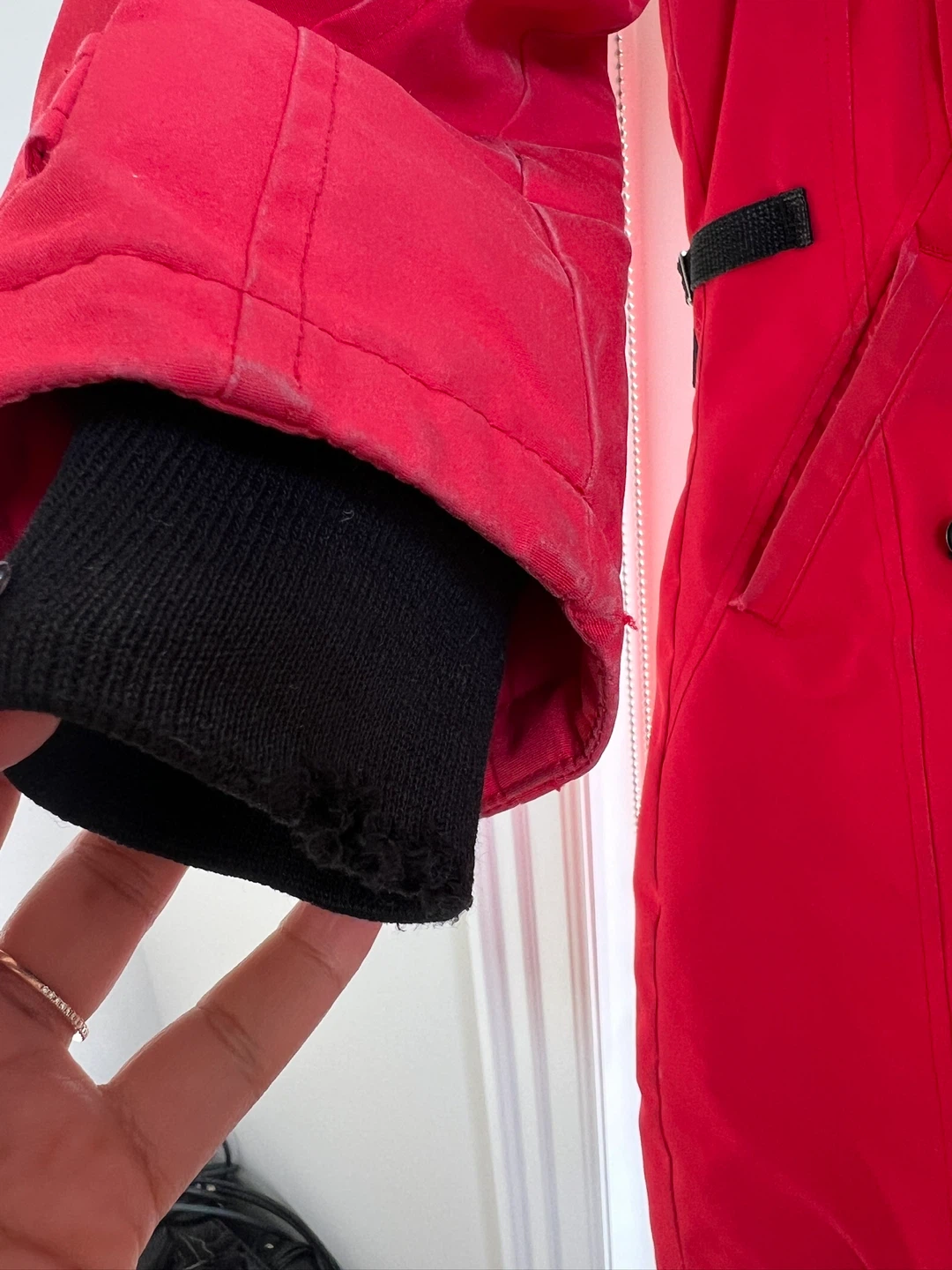 Canada Goose Red Parka - Size 2XS - photo 5