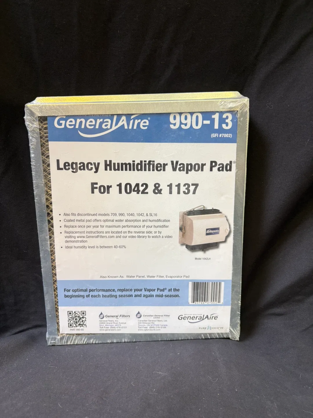 GeneralAire 990-13 Legacy Humidifier Vapor Pad thumbnail
