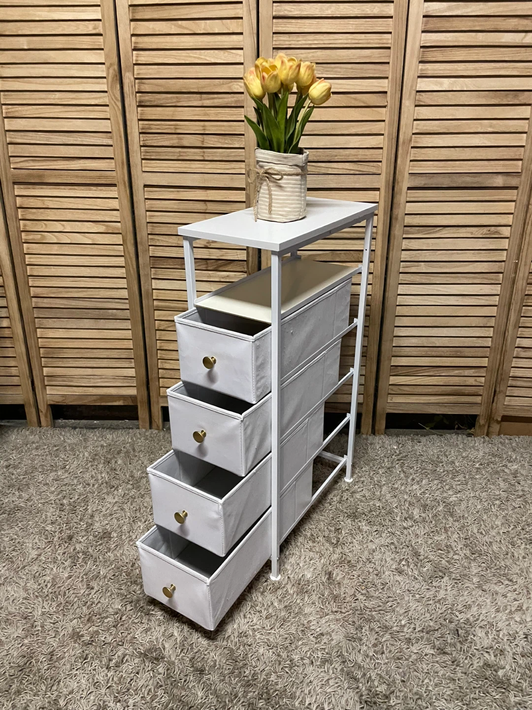 White Storage Drawer - photo 2