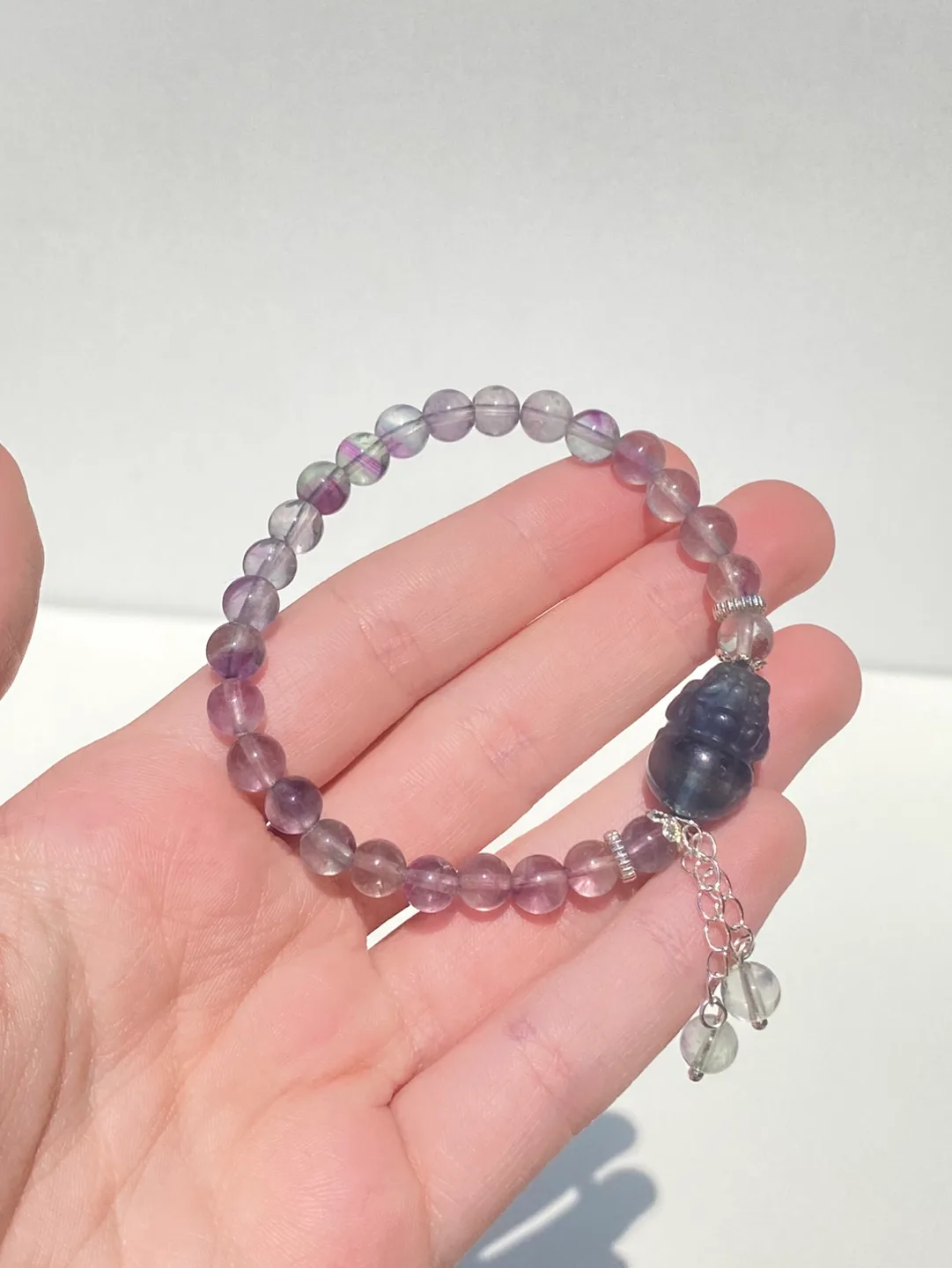 Fluorite Pixiu Bracelet image indicator(3)