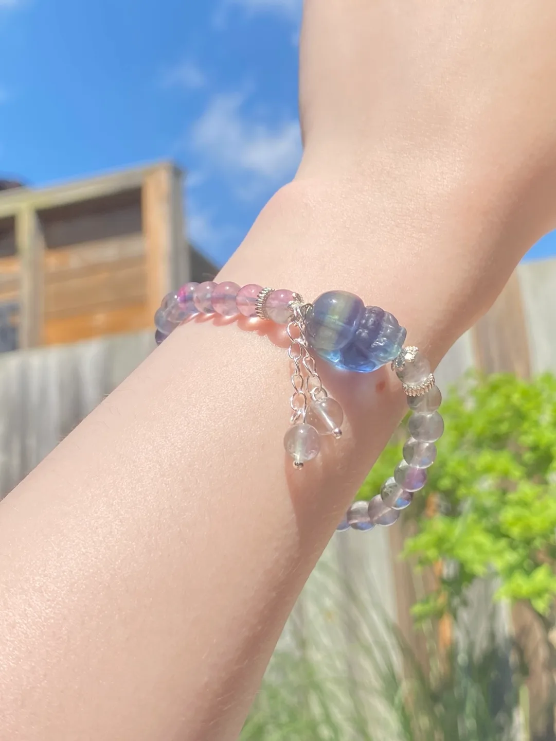 Fluorite Pixiu Bracelet thumbnail
