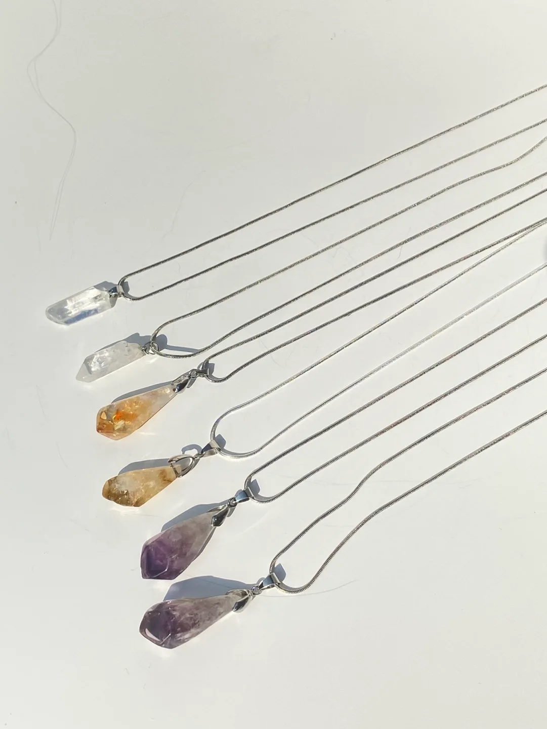Gemstone Pendant with Chain thumbnail
