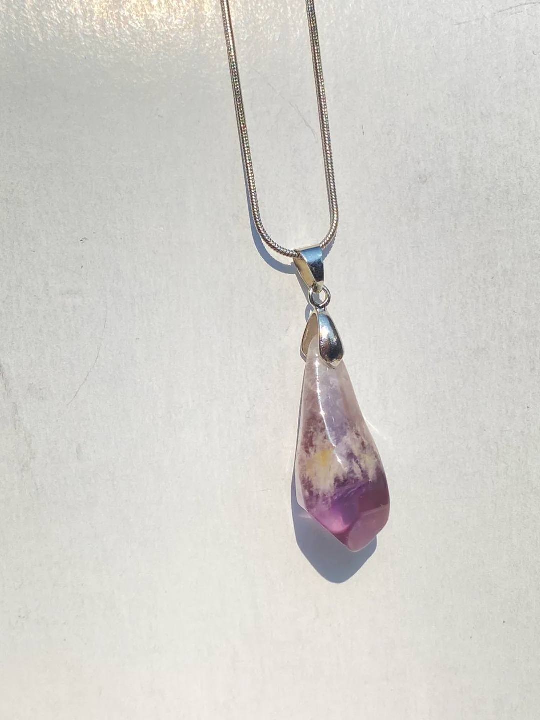 Gemstone Pendant with Chain image indicator(8)