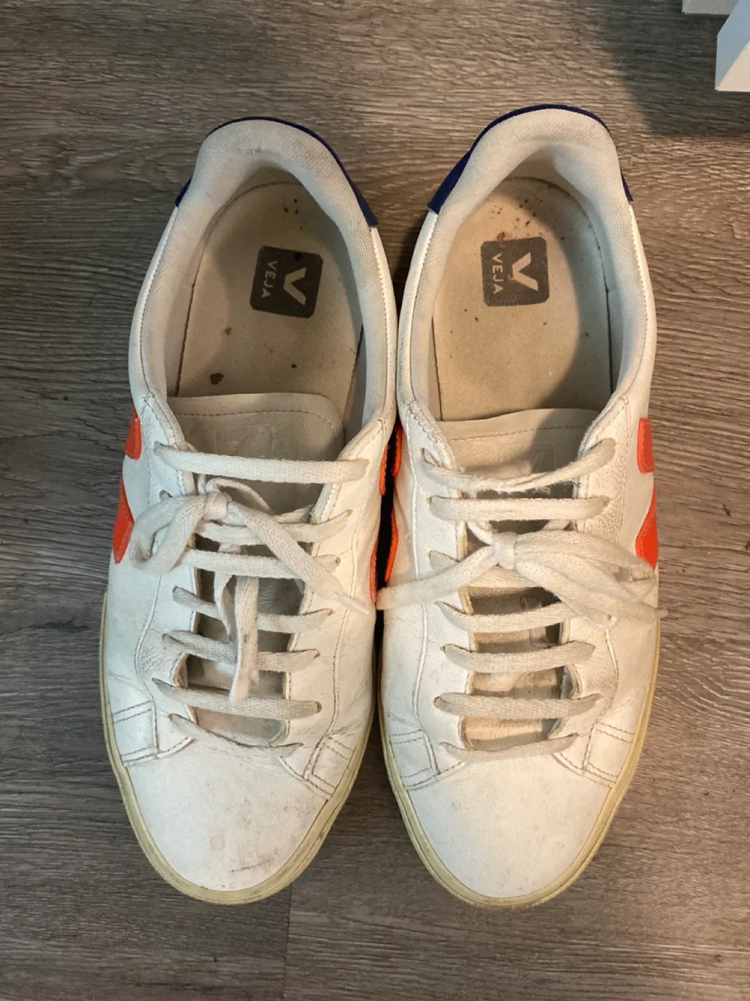 Veja Esplar Leather Sneakers - Size Unknown thumbnail