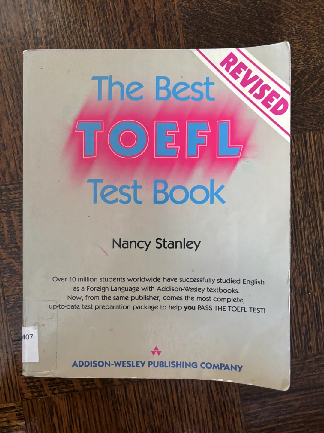 FREE The Best TOEFL Test Book by Nancy Stanley