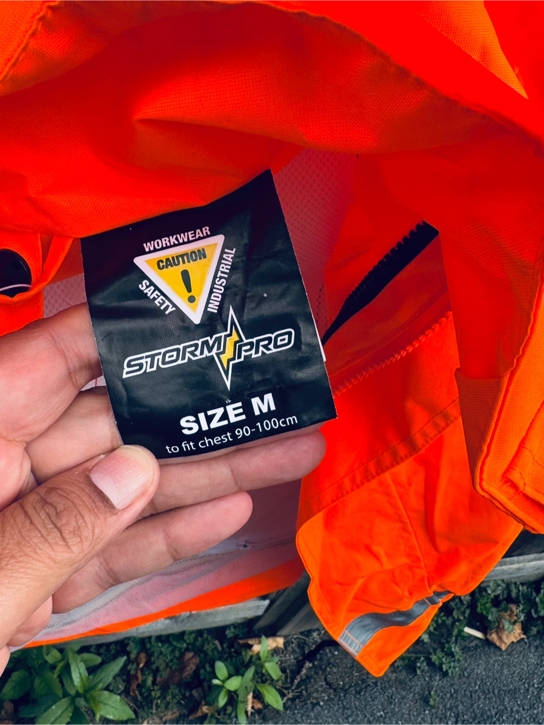 Storm Pro Hi-Vis Rain Jacket Size M - photo 4