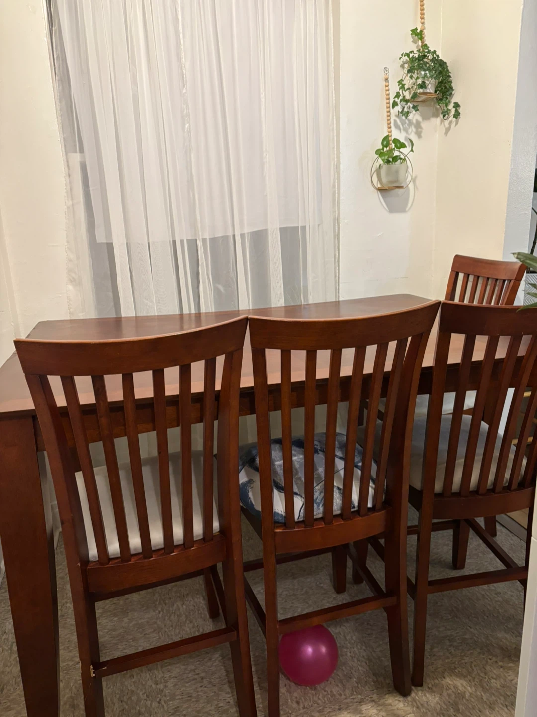 Dining Table with 6 Chairs - Wood