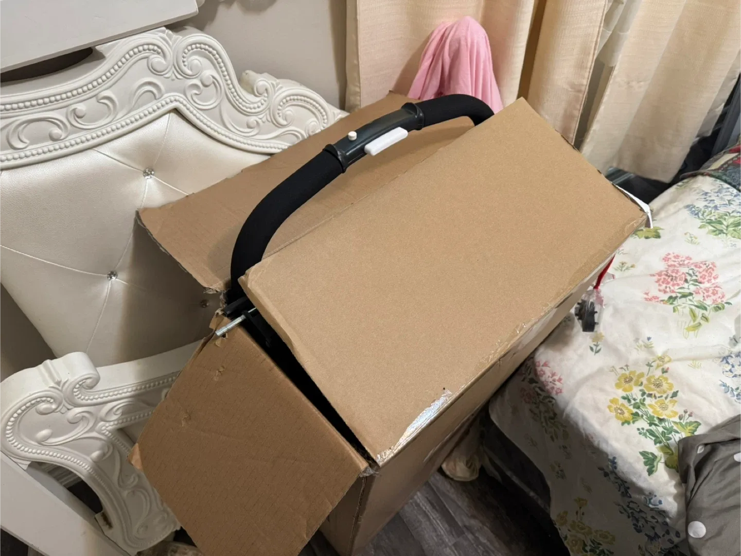 OLAKIDS 2 in 1 Baby Stroller - Beige image indicator(4)