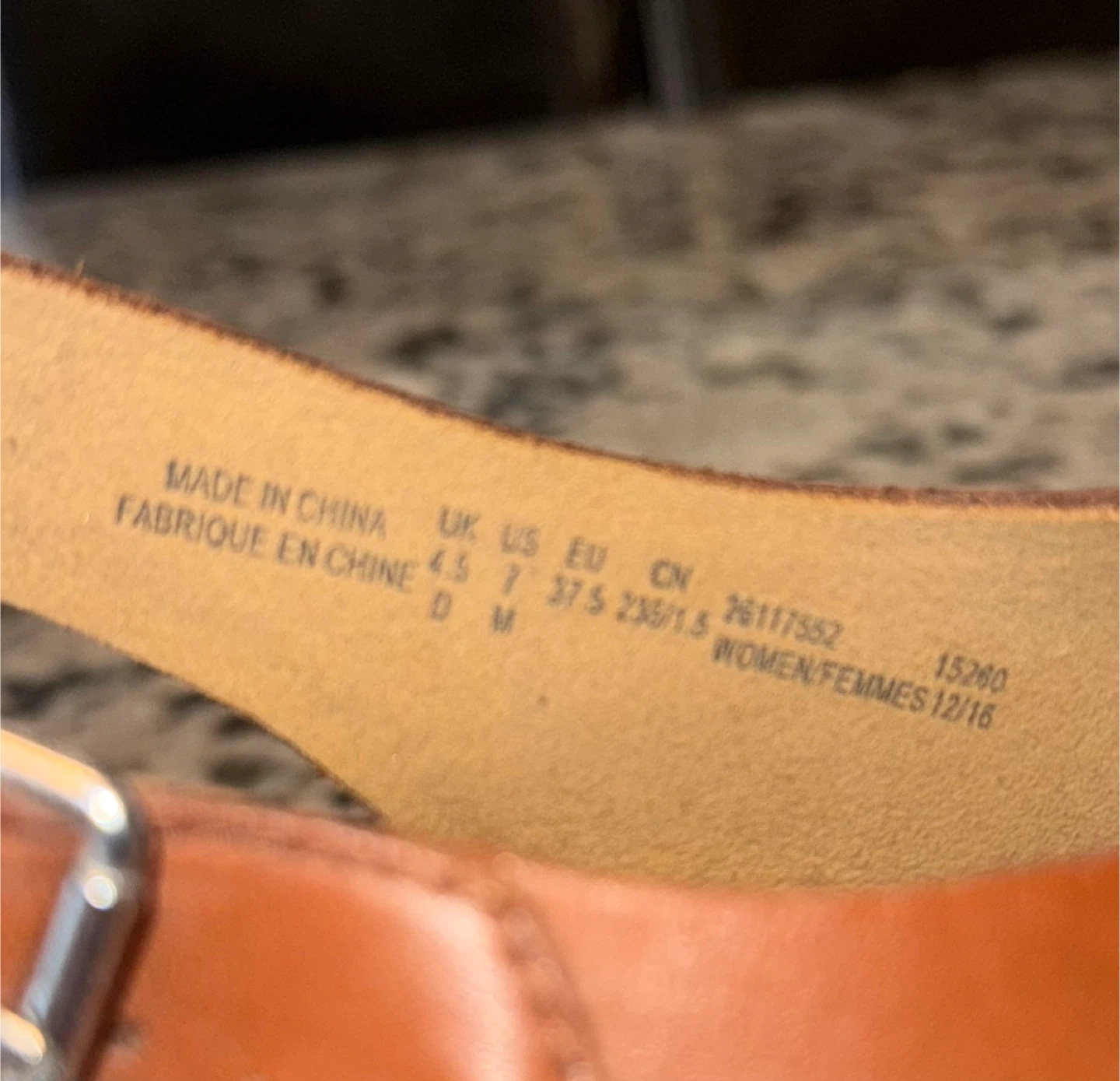Clarks Artisan Heel Sandals US 7 — Tan Leather - photo 3