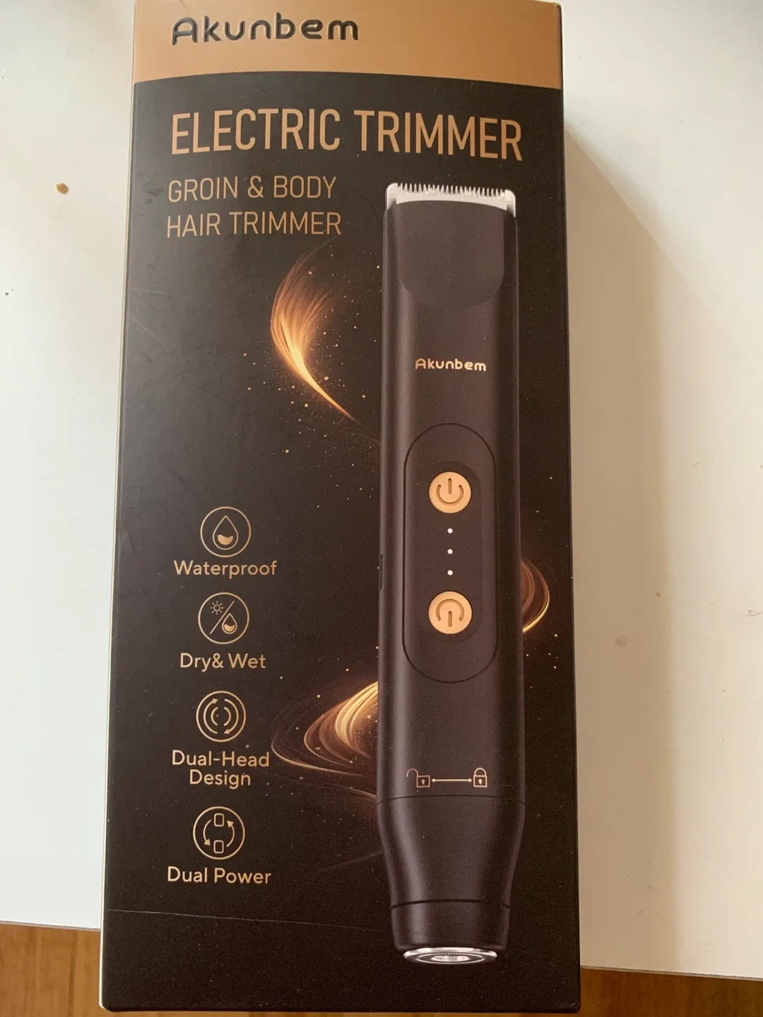Akunbem Electric Groin & Body Hair Trimmer - NEW thumbnail