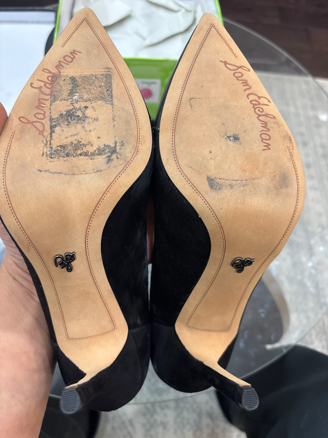 Sam Edelman Desiree Black Heels - Size 8 - photo 3