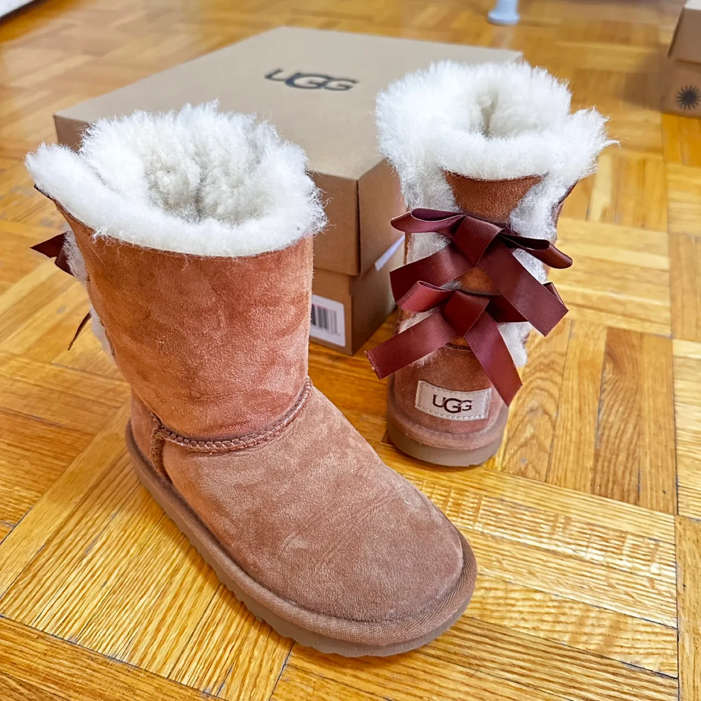 Kids UGG Bailey Bow II Boot thumbnail