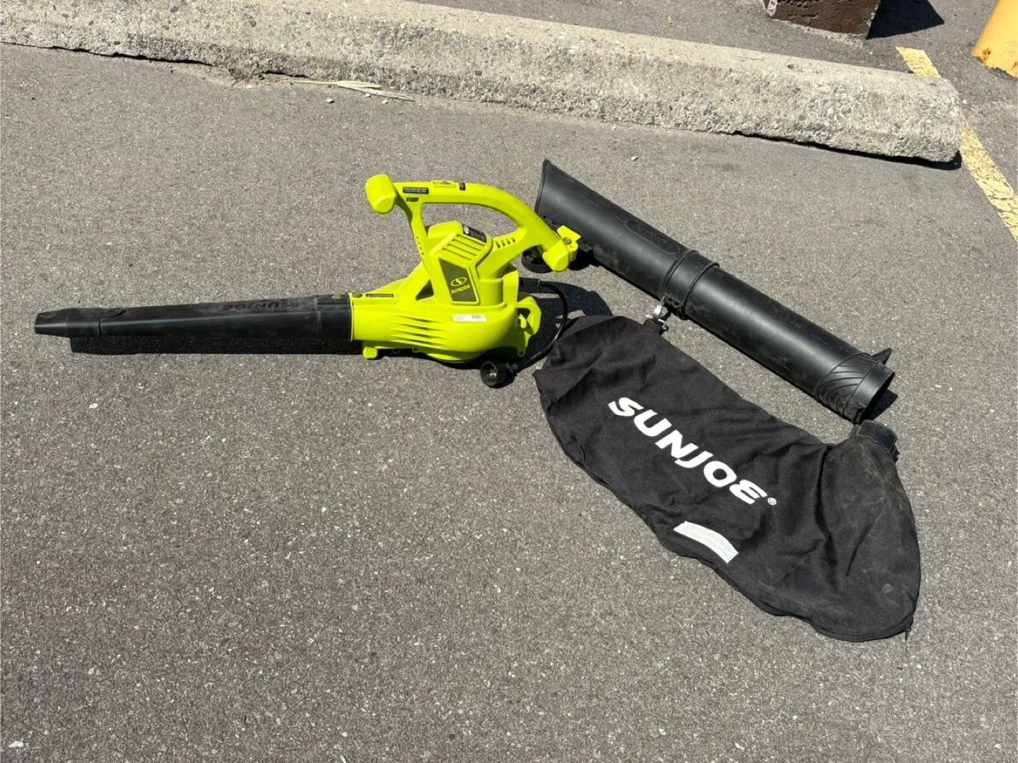 Sun Joe SBJ605E Electric Blower/Vacuum/Mulcher thumbnail