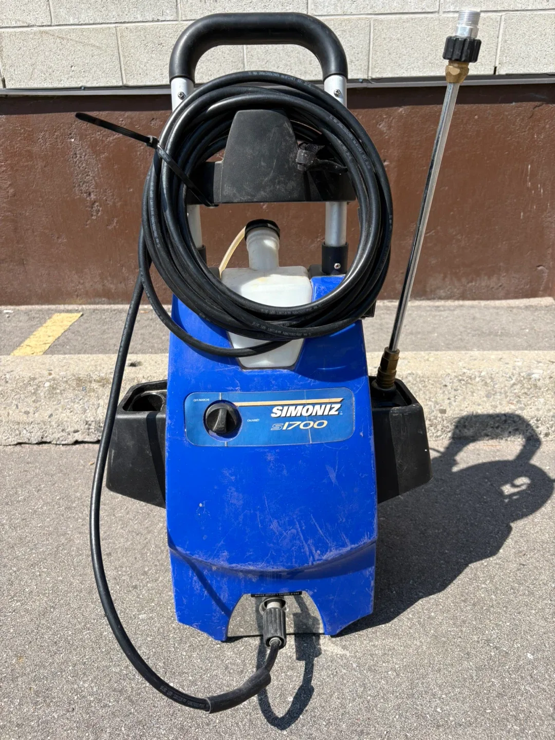 Simoniz S1700 Electric Pressure Washer image indicator(2)