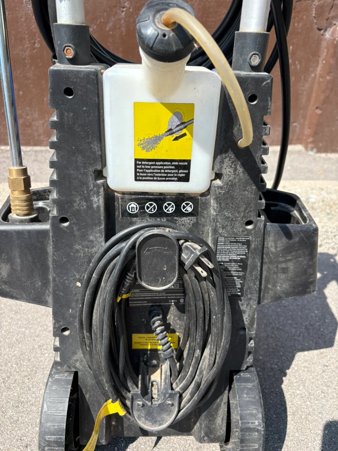 Simoniz S1700 Electric Pressure Washer image indicator(6)