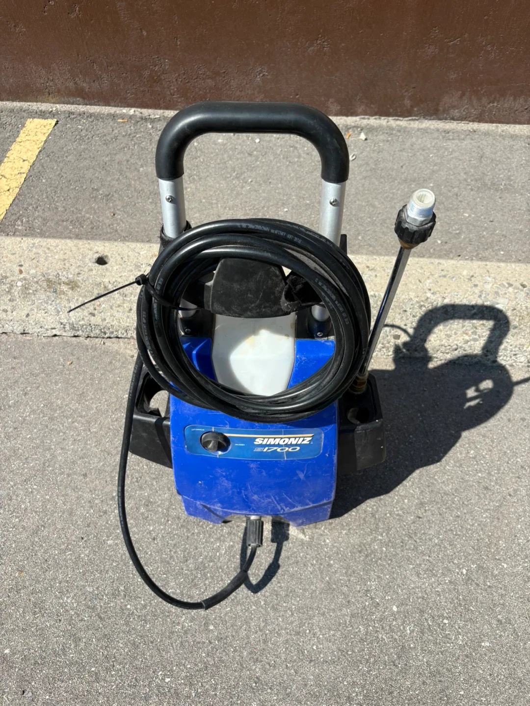 Simoniz S1700 Electric Pressure Washer image indicator(9)