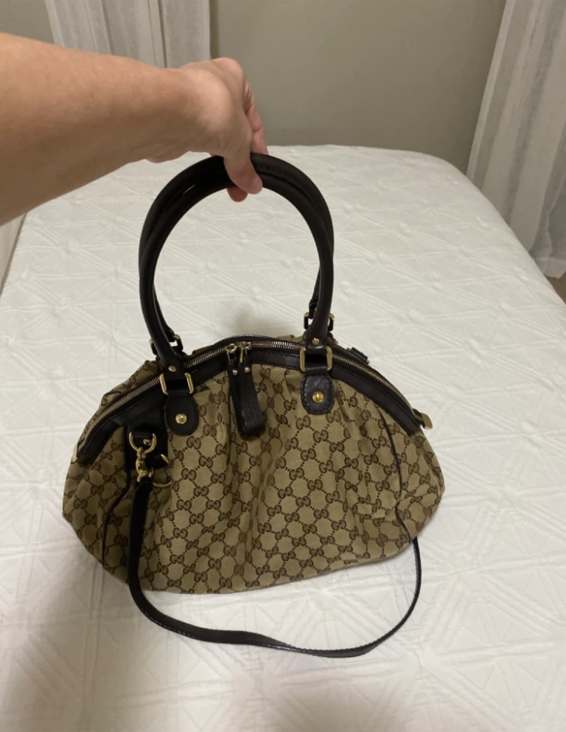 Authentic Gucci GG Sukey Tote Bag- 223974497717