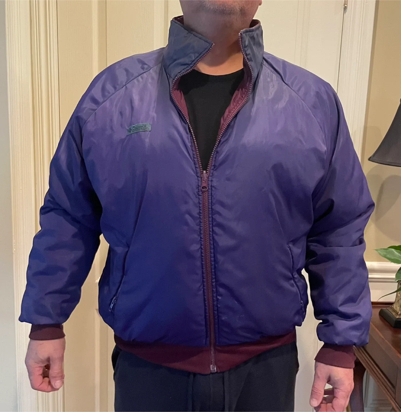 LAST DAY!! Columbia Men’s Jacket Large - Burgundy/Purple image indicator(4)