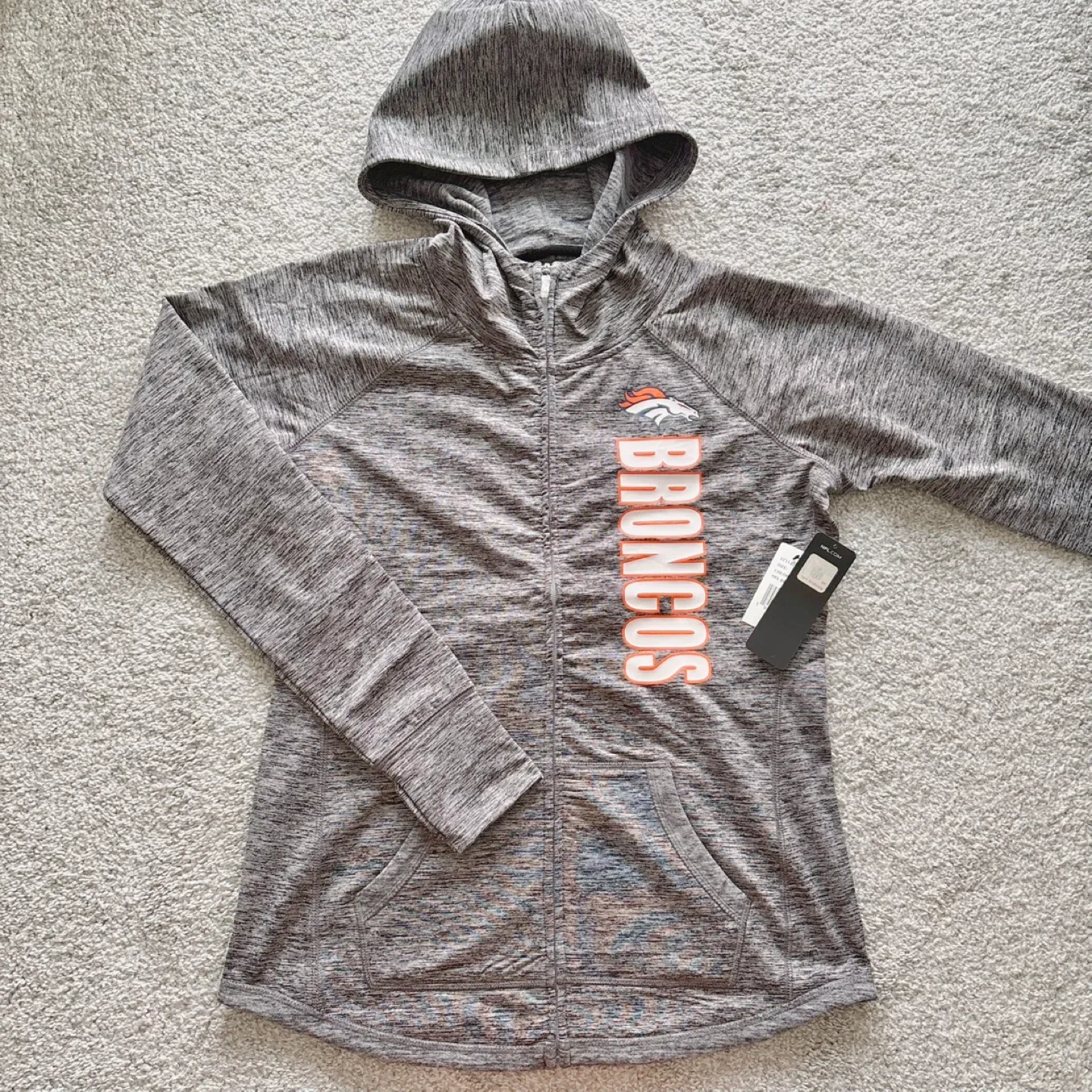 New NFL Football Team Women’s Full Zip Hoodie Size S & M image indicator(6)