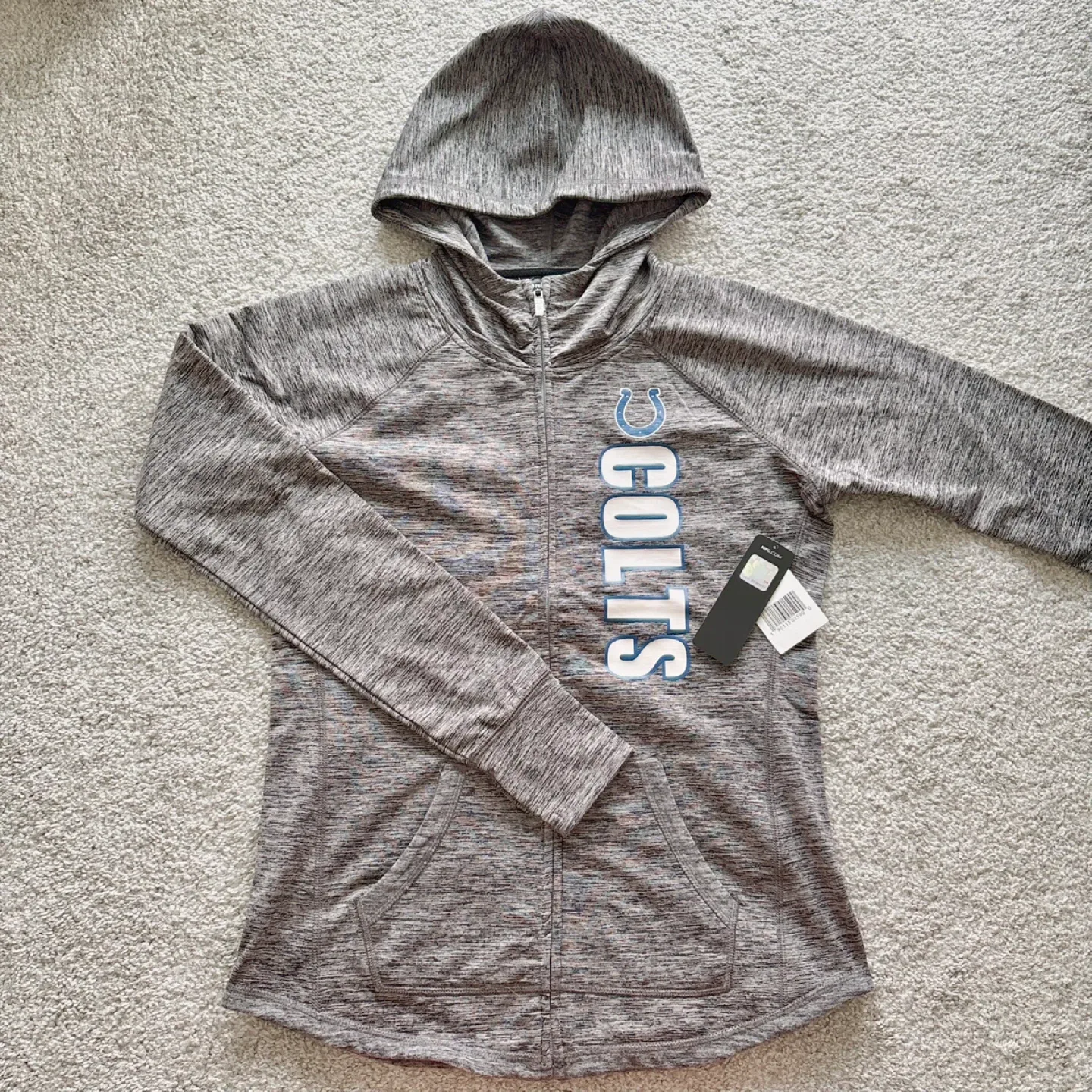 New NFL Football Team Women’s Full Zip Hoodie Size S & M image indicator(8)