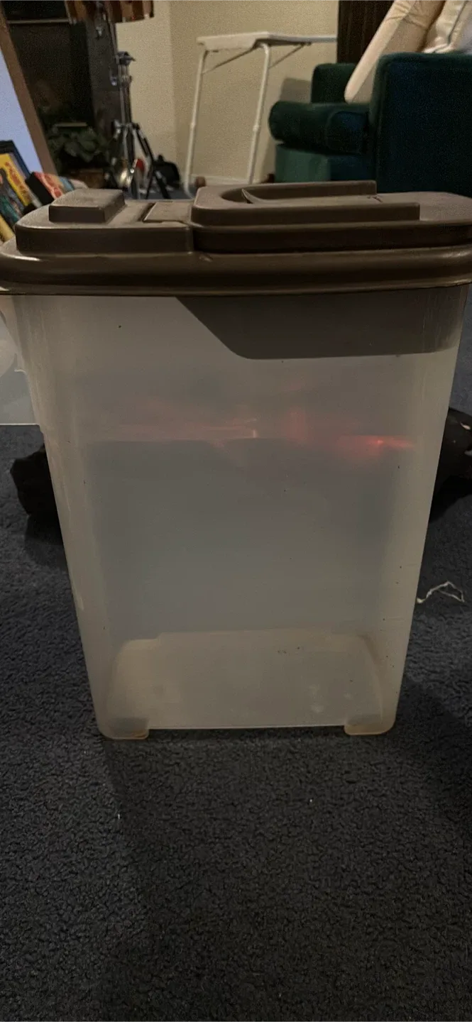 Brown Plastic Storage Container thumbnail