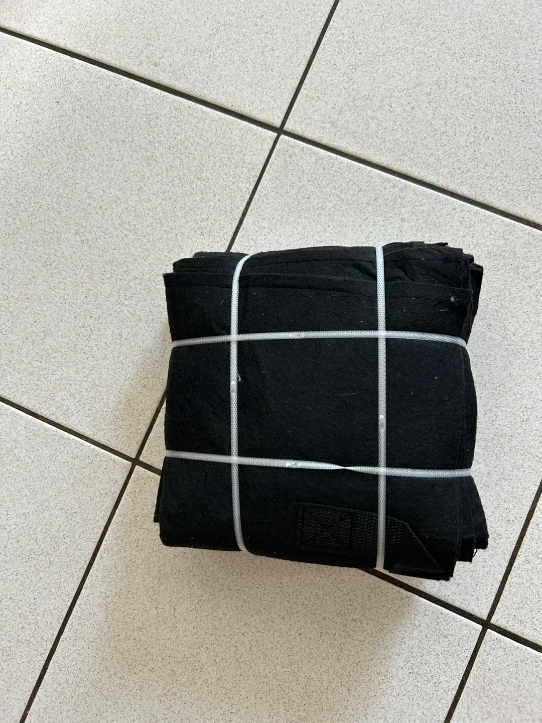 NEW Large Black Felt Storage Baskets (3) image indicator(5)