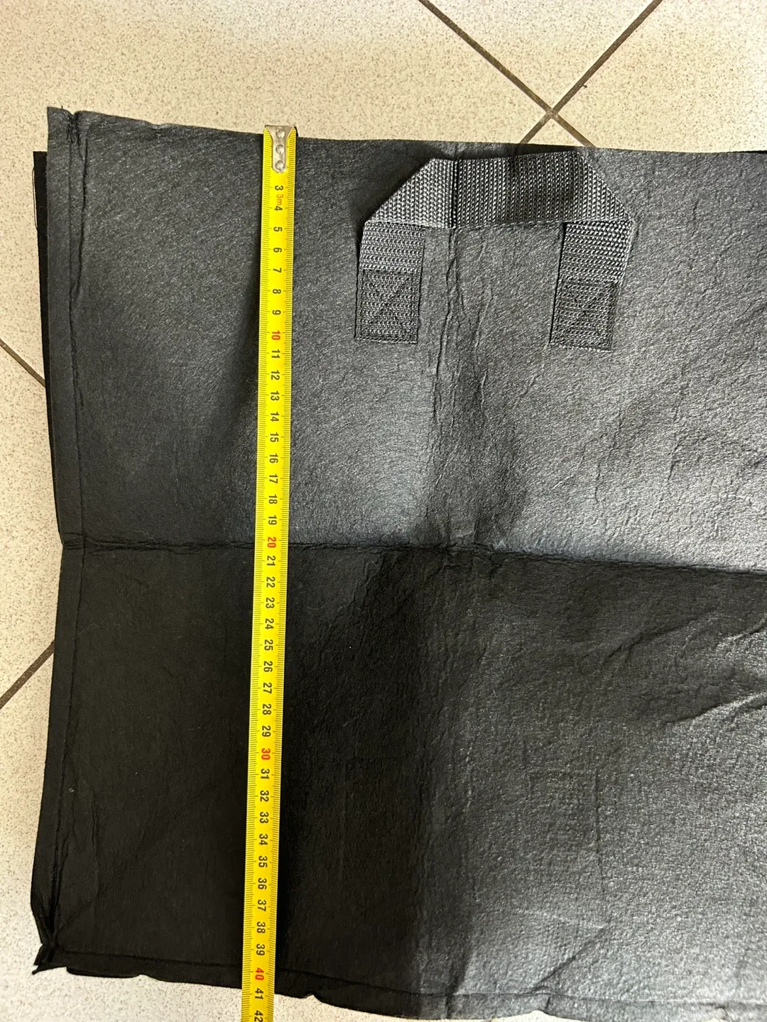 NEW Large Black Felt Storage Baskets (3) image indicator(2)