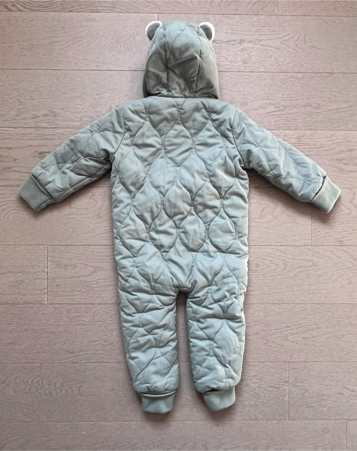 Baby GAP 18-24 Months Sherpa Bear One-Piece image indicator(4)