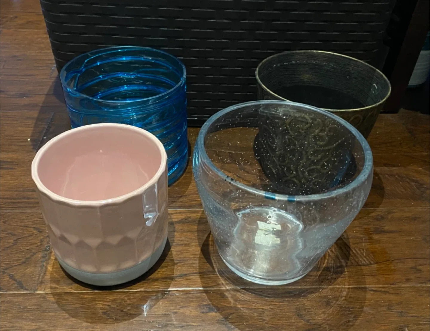 Assorted Decorative Pots - Set of 4 thumbnail