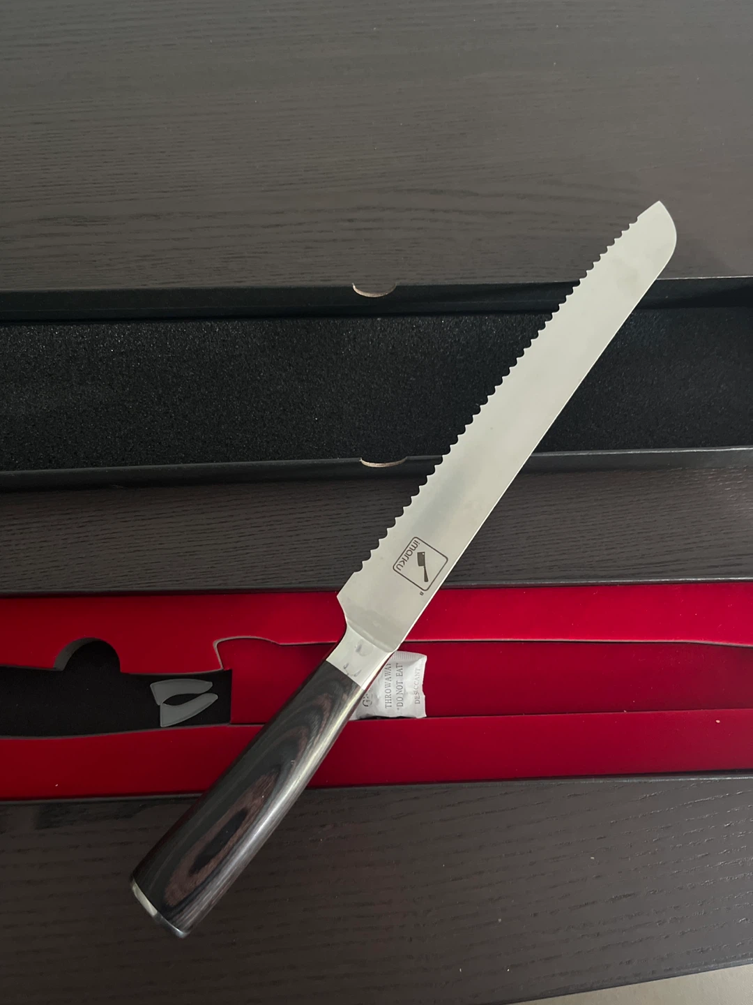 New Imarku Bread Knife with Box