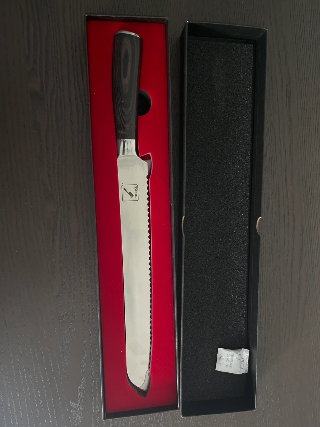 New Imarku Bread Knife with Box - photo 2