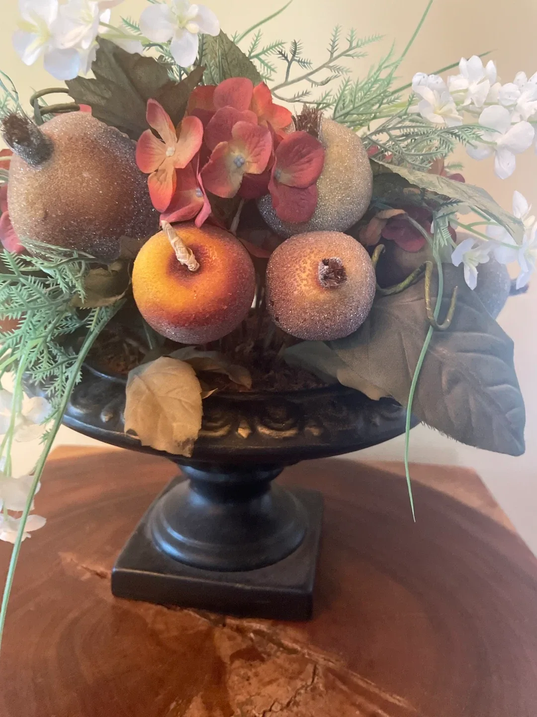 Floral Arrangement with Faux Fruit thumbnail
