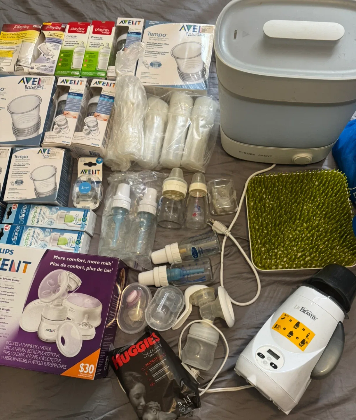 Philips Avent Baby Bottles, Breast Pump & Accessories