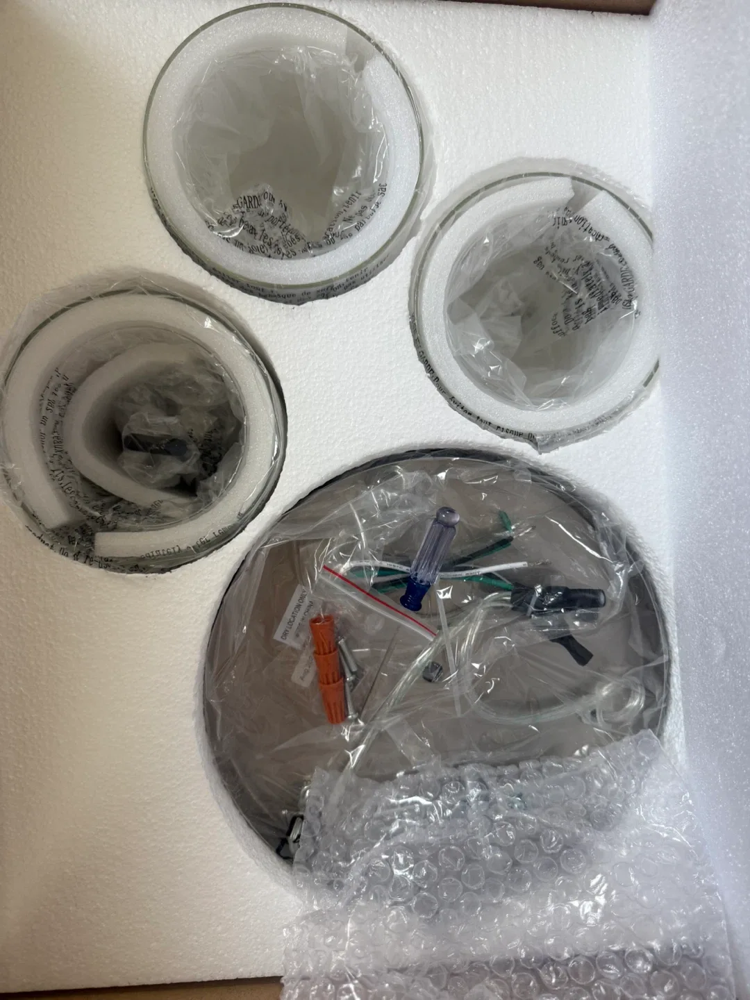 ✨ Modern 3-Light Glass Pendant ✨ Set of 2 or Buy Separately image indicator(6)