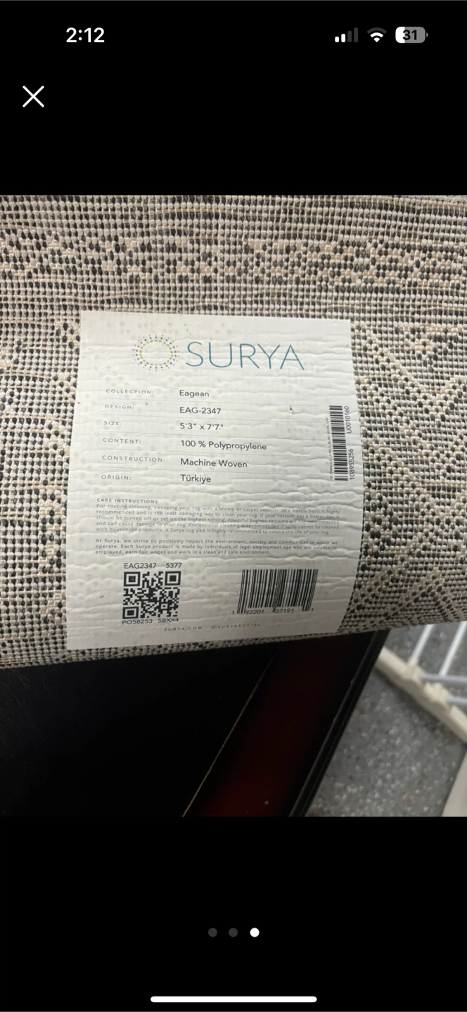Surya Eagean EAG-2347 Rug 5'3" x 7'7" - photo 3