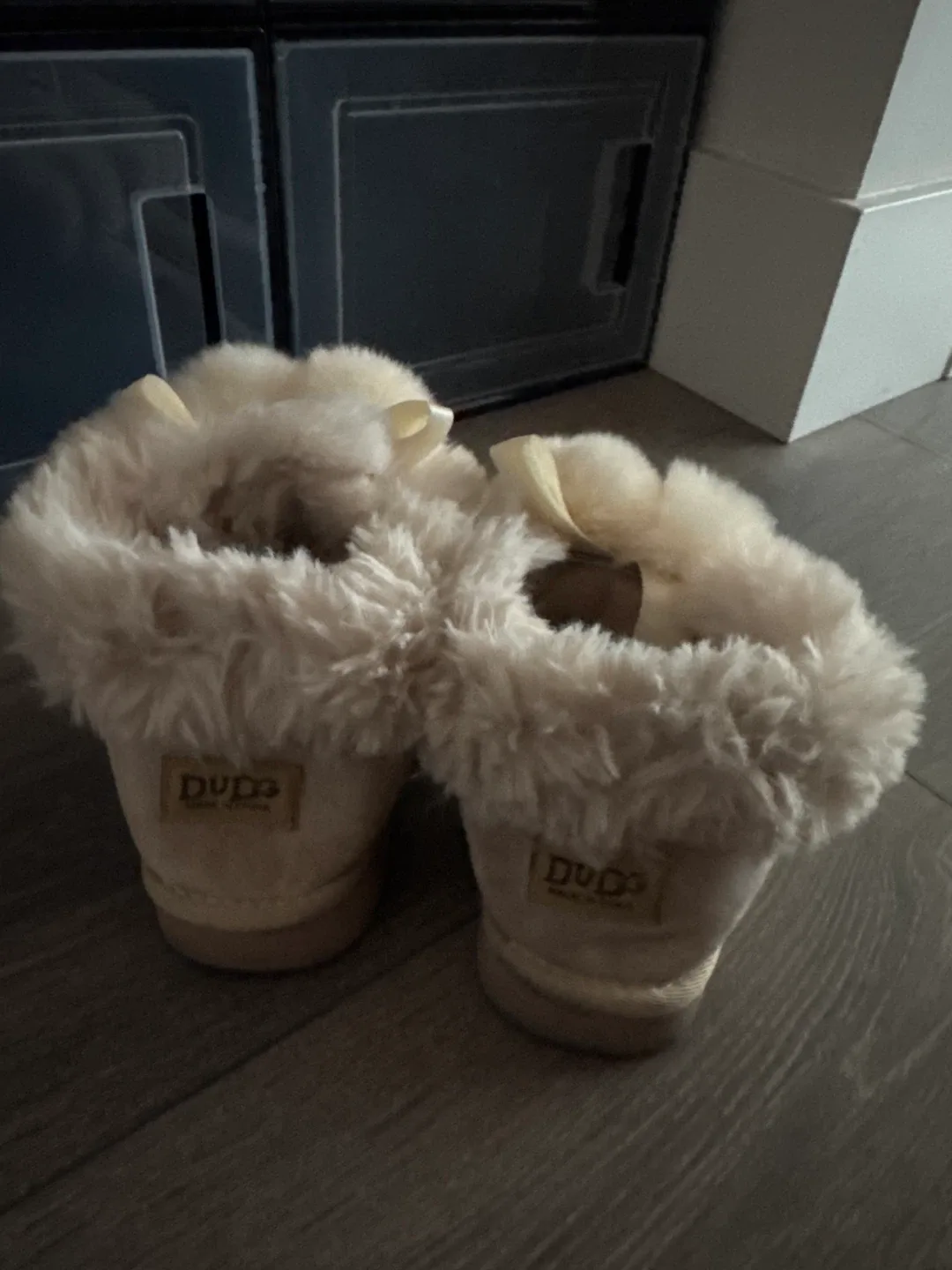 Dude Shoes Cream-Colored Boots image indicator(2)