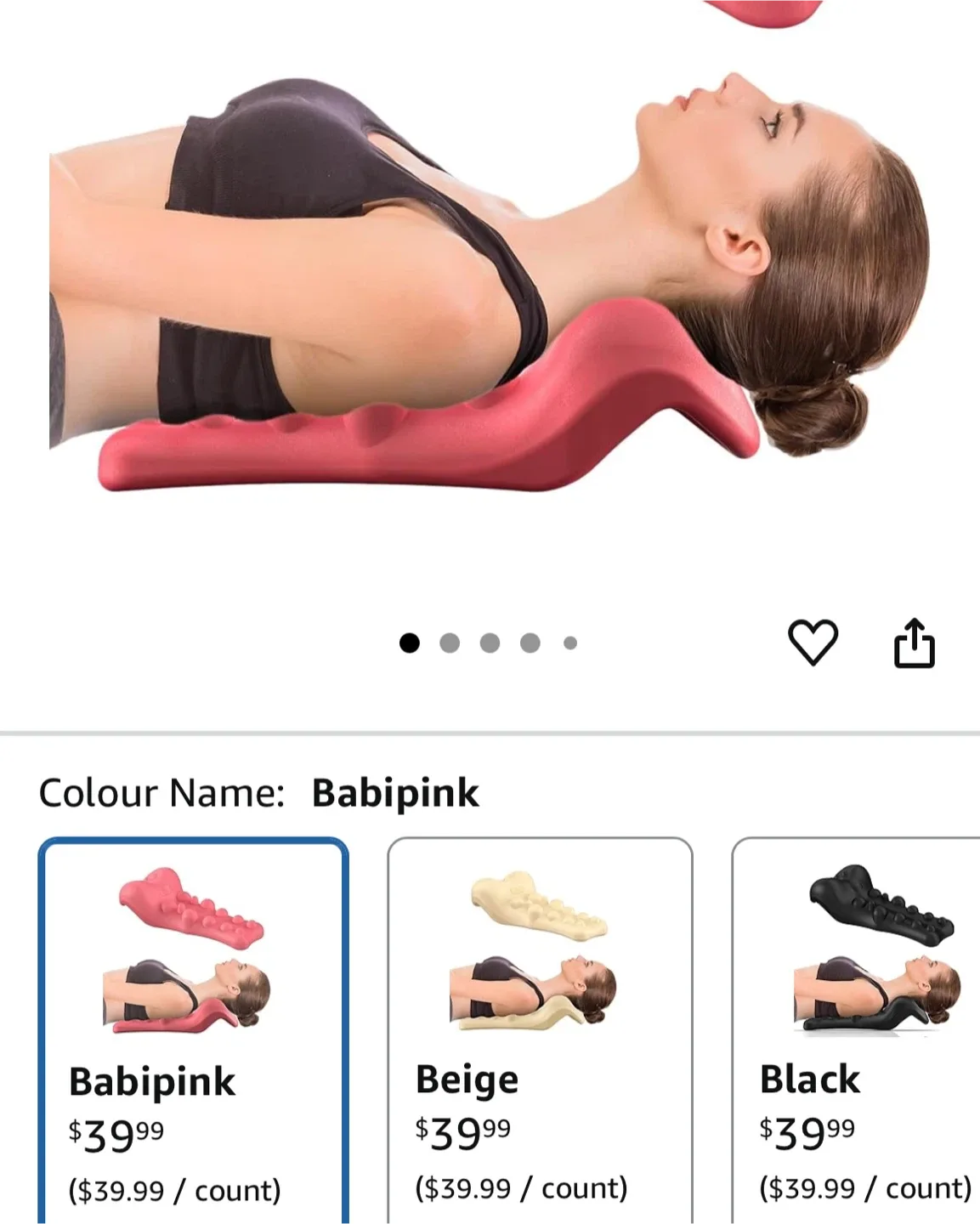 Tanleey Neck and Shoulder Relaxer - Pink & Blue image indicator(3)