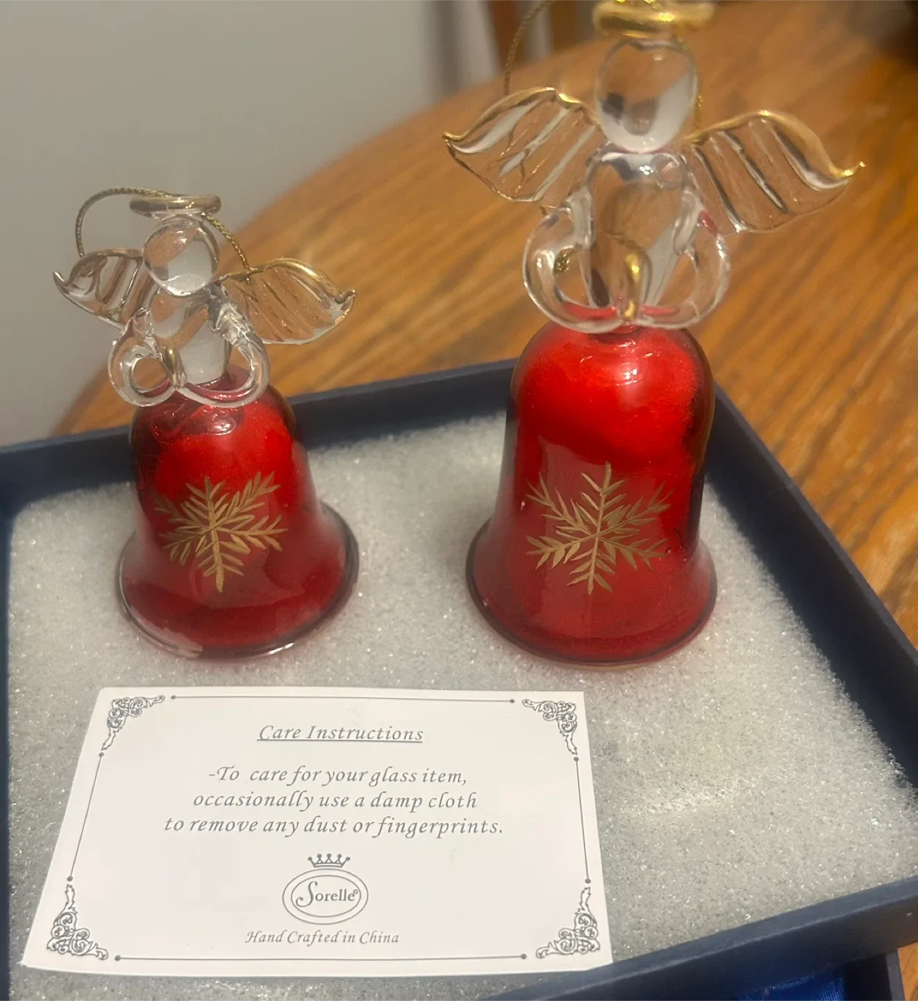 Sorelle Angel Glass Ornament Set image indicator(3)