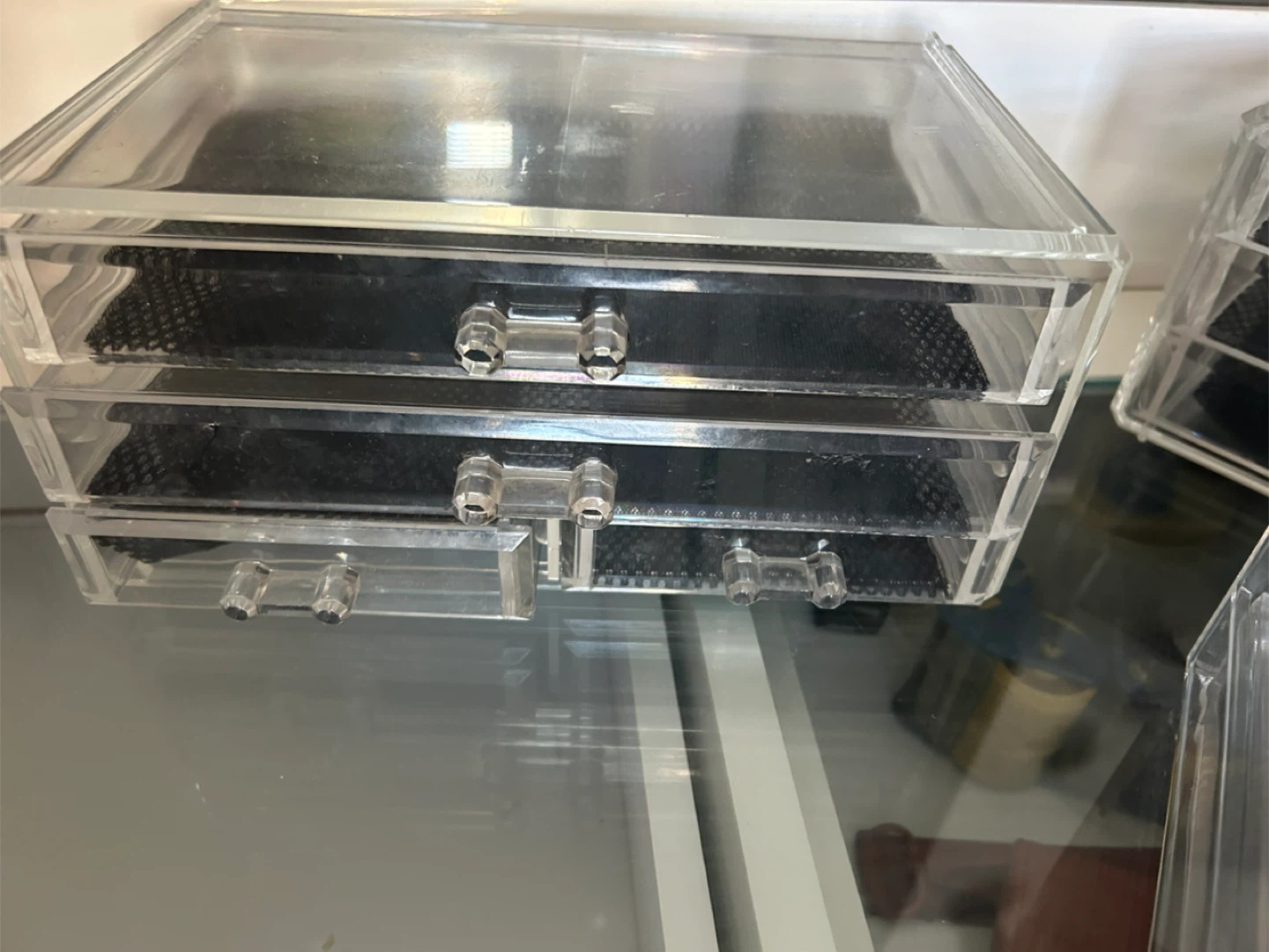 Acrylic Makeup Organizer