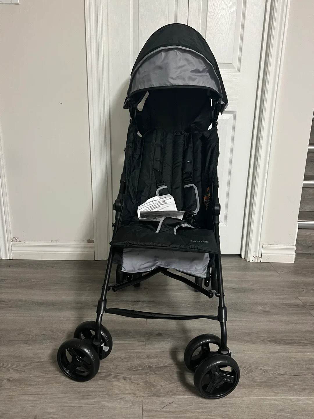 Summer 3D Mini Convenience Stroller - Black image indicator(4)