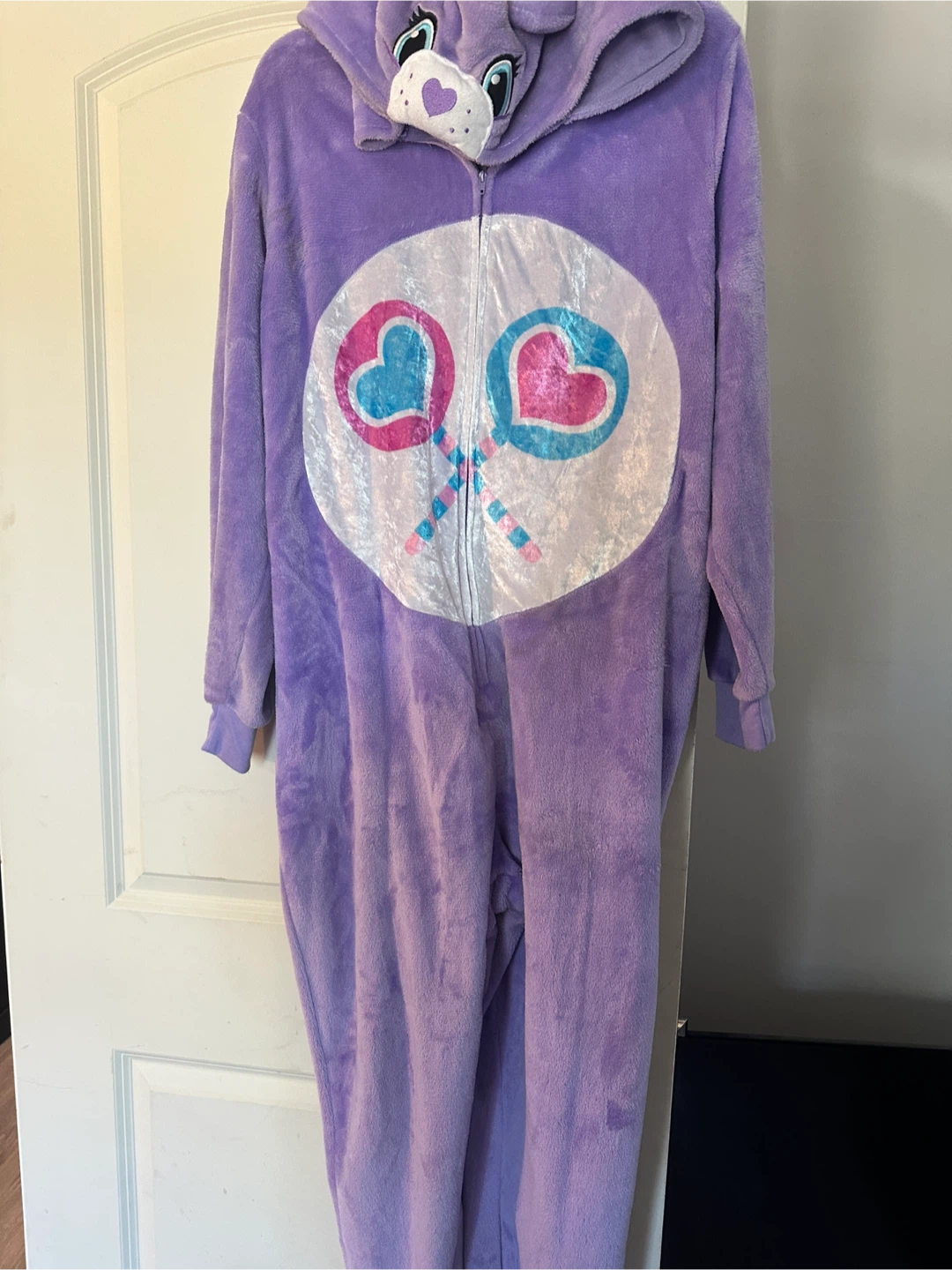 Care Bears Purple Onesie - Size X-Large