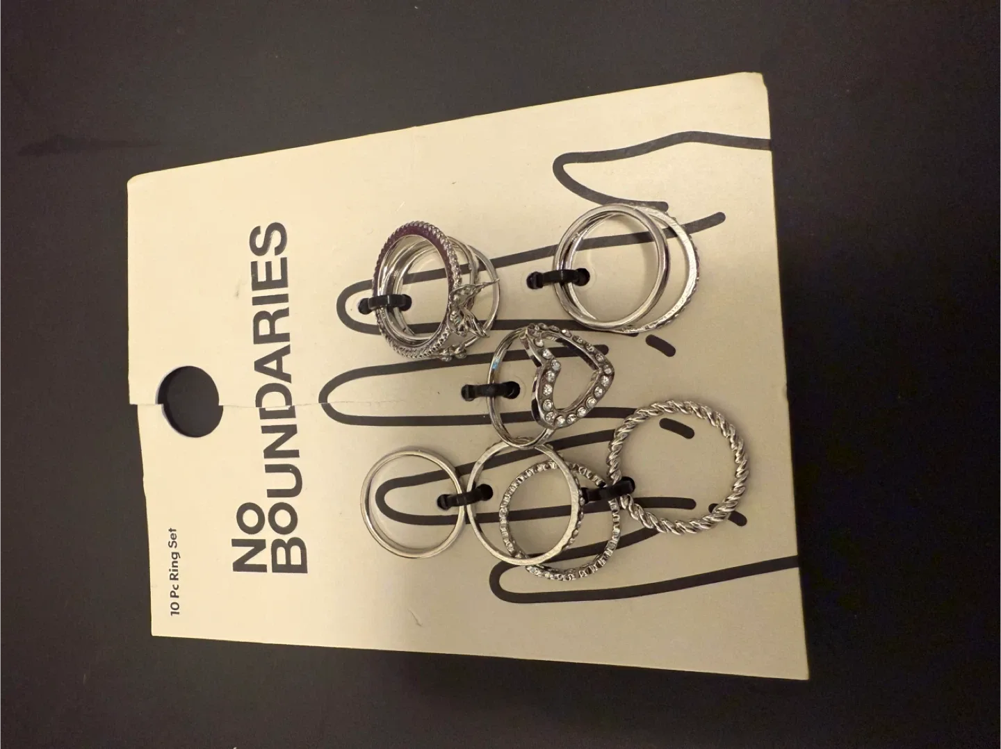 No Boundaries 10-Piece Ring Set thumbnail