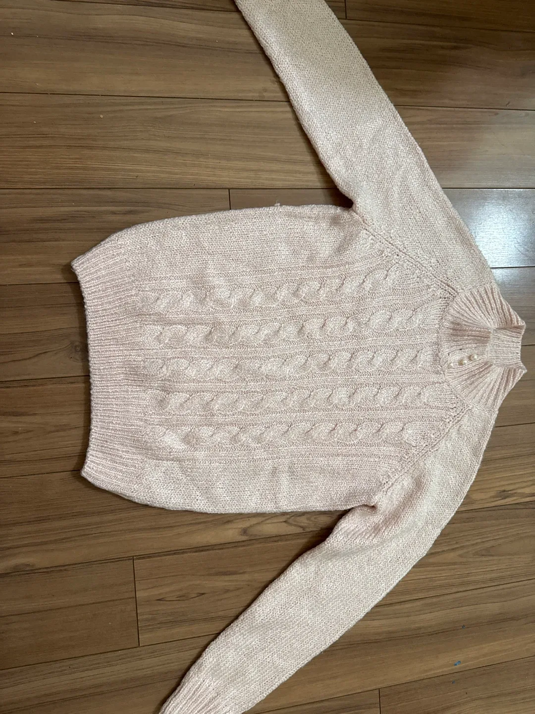 Karen Scott Petites Pink Sweater Size P/P thumbnail