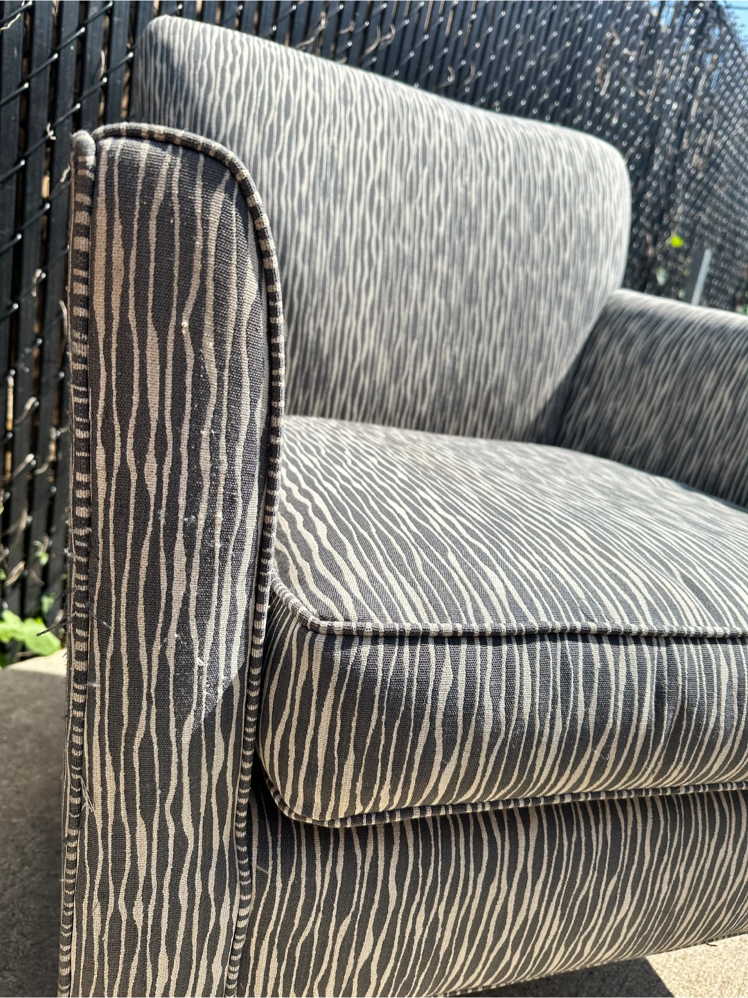 Striped Armchair - photo 2