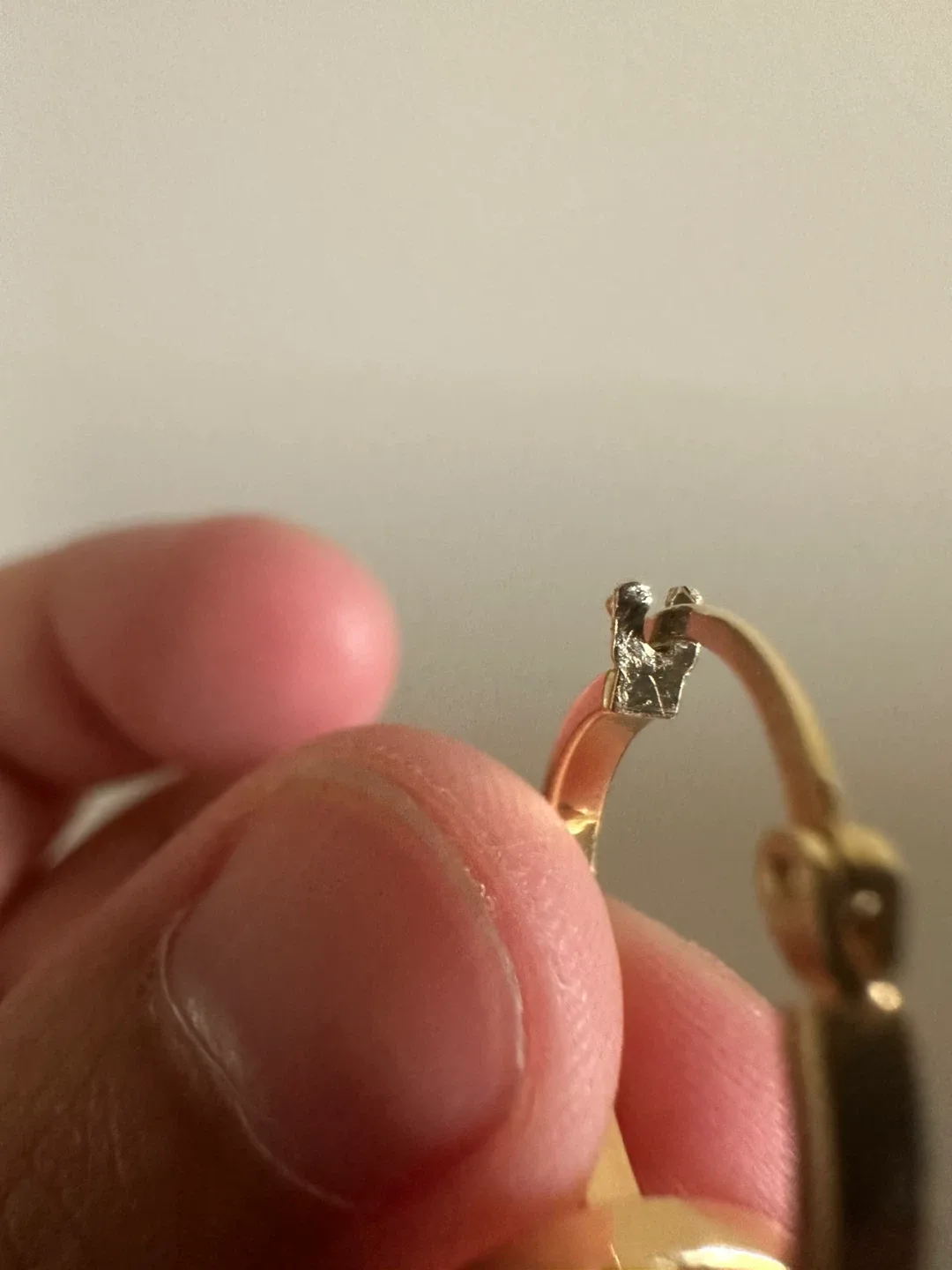 18k plain hoop earrings-Open for lay away 1 month image indicator(6)