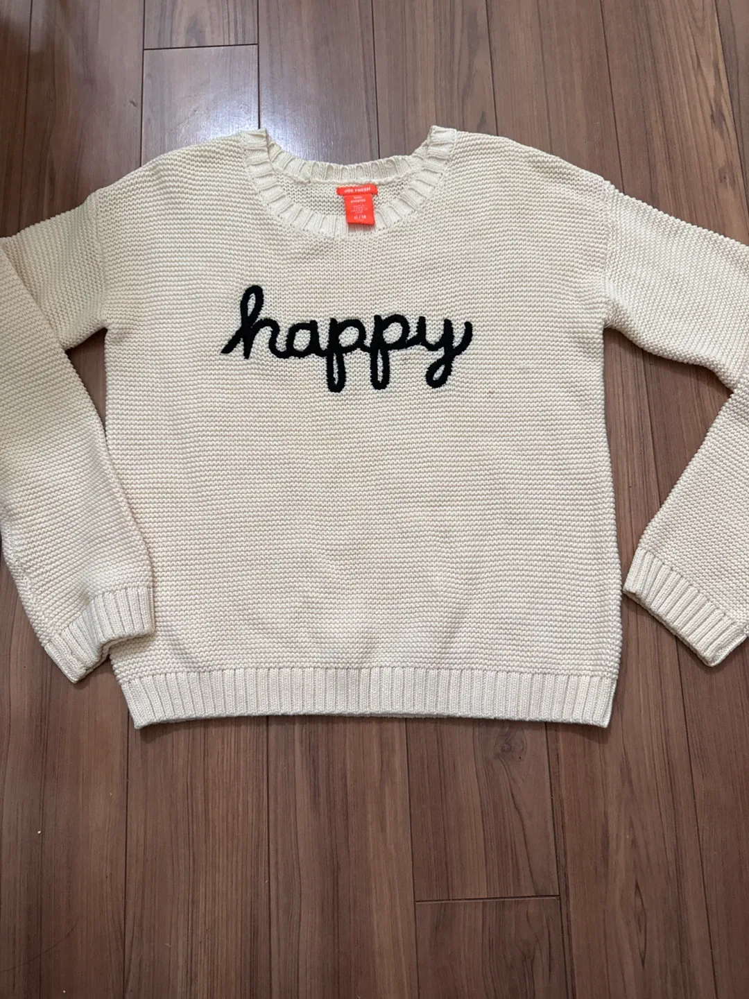 Joe Fresh Kids Cream Sweater - Size XL (14) thumbnail