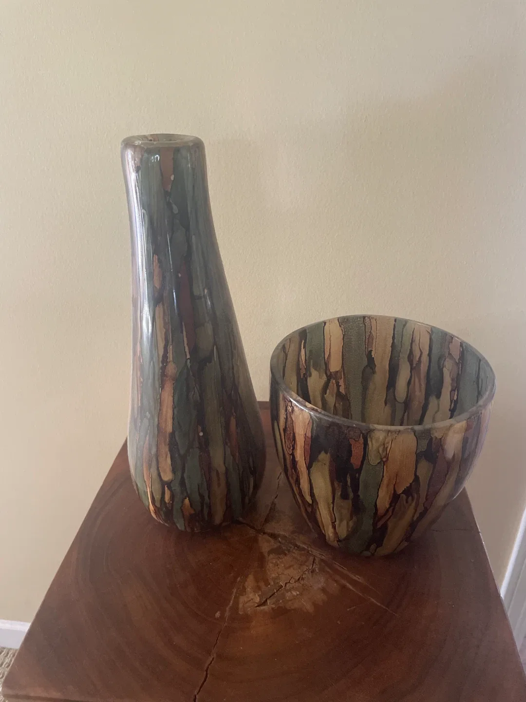 Decorative Vase and Bowl Set thumbnail